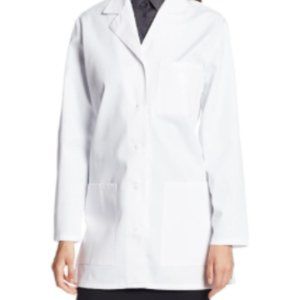 2 x Cherokee Women's White Lab Coat, Size XS